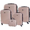 BERTOO Milano champagne set 5v1 99l, 70l, 52l, 38l, 12 l