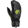 Rukavice LEKI WCR C-Tech 3D Junior Mitt black-ice lemon - 6.0