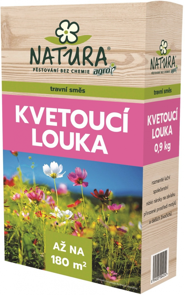 NATURA Směs travní Kvetoucí louka 0.9kg