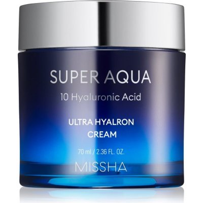 Missha Super Aqua 10 Hyaluronic Acid hydratačný pleťový krém 70 ml