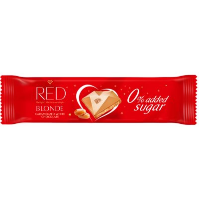 Red Delight Karamelizovaná biela čokoláda BLONDE 26 g