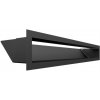 Ventilačná Luft Kratki Luft 9 x 60 cm čierna