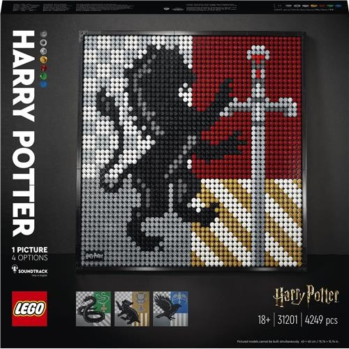 LEGO® Art 31201 Harry Potter™ Erby bradavických kolejí od 95,51 € -  Heureka.sk