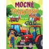 Mocné traktory - maľovanka so samolepkami