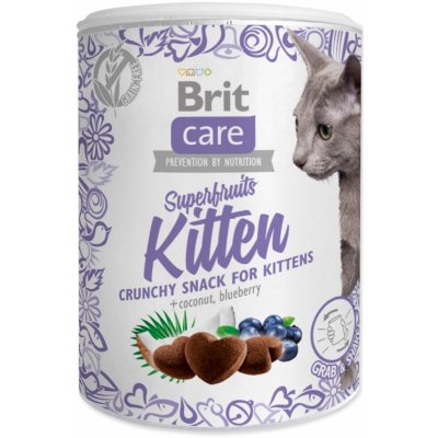 Pochúťka Brit Care Cat Snack Superfruits Kitten 100g