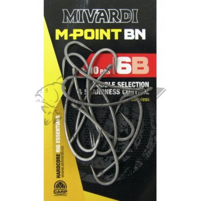 Mivardi M-Point BN Barbless veľ.8 10ks