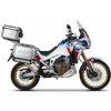 SHAD Kompletná sada hliníkových kufrov SHAD TERRA, 37 litrový vrchný kufor, 36/47 litrový bočné kufre, vrátane montážnej sady a platni SHAD HONDA CRF 1100 Africa Twin