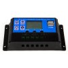 Inteligentný 30A LCD solárny kontrolér
