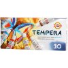 Farby temperové KOH-I-NOOR 16 ml, sada 10 ks