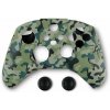 Spartan Gear Controller Silicon Skin Cover and Thumb Grips - Green Camo (XONE/XSX)