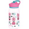 Quokka Plastová fľaša s náustkom Glow Kids Melodic Flowers 580 ml