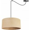 Light Home Závesné svietidlo Juta Spider, 1x jutové tienidlo, (výber z 2 farieb konštrukcie), (fi 40cm)