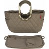 Reisenthel loopshopper M frame rhombus olive