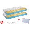 LB BOHEMIA Zdravotný matrac Ergonomic Hard s vankúšikom zadarmo 90 x 220