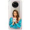 Odolné silikónové puzdro iSaprio - Coffe Now - Brunette - Xiaomi Poco X3 Pro / X3 NFC