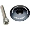 ZIPP ZIPP STEM TOP CAP AND BOLT - Zipp Top Cap viečko hlavového zloženia čierna