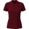Stedman Polokošile Lux Polo Women pique, krátký rukáv, dámská COT05916006605-bordeaux 2XL Bordó