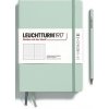 LEUCHTTURM1917 Medium (A5) Mint Green, 251 p., bodkovaný - zápisník