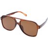 Pánske polarizačné okuliare Hot Design - Brown