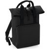 BagBase Unisex mestský batoh BG118 Black 28 x 38 x 12 cm