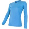 SENSOR MERINO ACTIVE dámske tričko dl.rukáv modrá Veľkosť: L