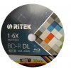 RITEK BD-R DL 50GB 1-6X Potlačiteľné Taiwan 5ks obálka CD