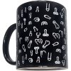 Diablo picante - penis mug black 370 ml