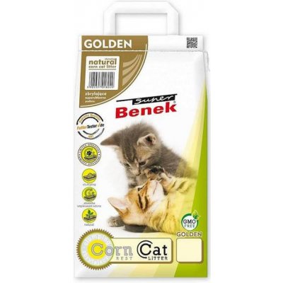 BENEK Super Corn Cat Golden Podstielka pre mačky 25 l