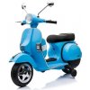 mamido Detský elektrický skúter Vespa modrá