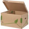 Archívna krabica s vekom Esselte ECO hnedá 345x242x439 mm