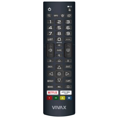 Diaľkový ovládač Vivax TV-43S60WO