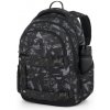 BAGMASTER Študentský batoh NOMAD 25 B (Študentský batoh NOMAD 25 B – čierno-sivý)