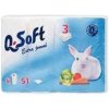 Q-Soft Kuchynské utierky extra savé 3 vrstvové 4 ks