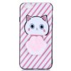 3D kryt na iPhone 6 Plus/ 6S Plus Pink Cat Claw