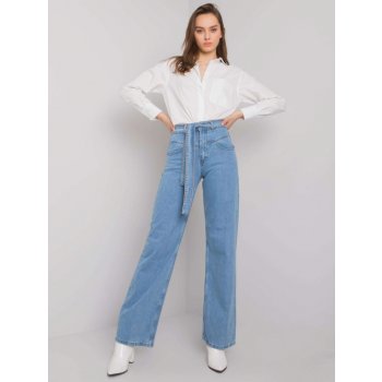 Fprice dámske široké džínsy SP-303 jeans sv.modrá