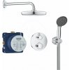 GROHE Sprchový set s termostatom pod omietku, 2 prúdy, chróm