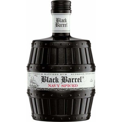 A.H. Riise Black Barrel 40% 0,7 l (čistá fľaša)