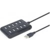 Gembird 10-port USB 2.0 hub UHB-U2P10P-01