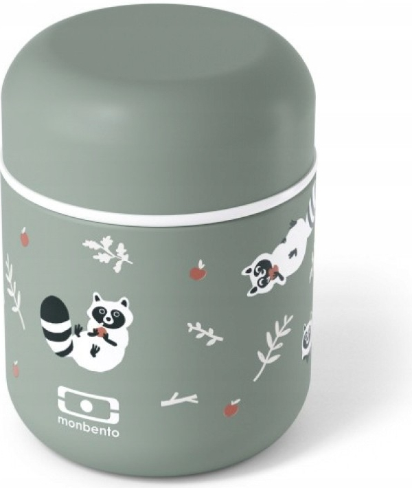 Monbento Nerezová termo nádoba Racoon 260 ml