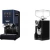 Gaggia New Classic E24, blue + Eureka Mignon Bravo, CR black