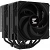 Zalman chladič CPU CNPS14X DUO Black / dual tower / 120mm ventilátor / 6x heatpipe / PWM / výška 159mm / pre AMD aj Intel