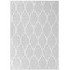 Hanse Home , Kusový koberec Duet Liora 106246 White/Gray - na von aj na doma, 200x290, šedá, chodba / predsieň