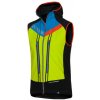 Pánská skialp vesta Northfinder hybridní Polartec® VHAN blackgreen Velikost: M