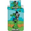 Jerry Fabrics Obliečky bavlna Minecraft Mobs Here 140x200, 70x90 cm