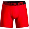 Pánske boxerky Under Armour Tech 6in 2Pack Red S
