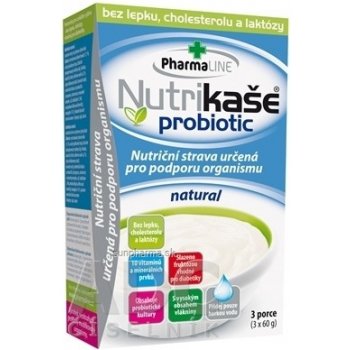 Nutrikaše probiotic natural 3 x 60 g