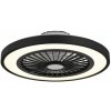 GLOBO 03653 BLIZZAK stropné svietidlo s ventilátorom D540mm LED 45W/2080lm 3000-6500K čierna, biela, diaľkový ovládač