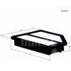 KNECHT VZDUCHOVÝ FILTER HONDA CR-V III 2.0 10.06-06