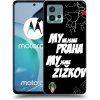 Picasee silikónový čierny obal pre Motorola Moto G72 - FK Viktoria Žižkov A