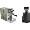 Stone Espresso Mine Green + Eureka Mignon Zero 55s, BL black